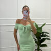 VESTIDO NUDO MENTA