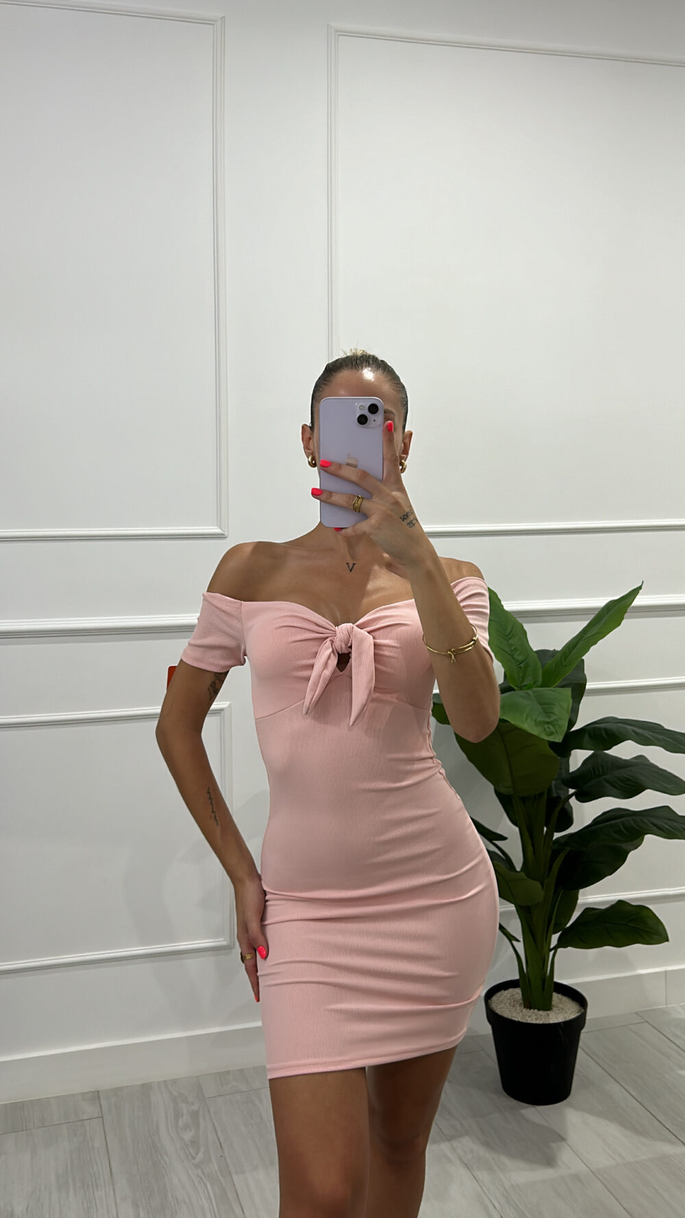 VESTIDO NUDO ROSITA