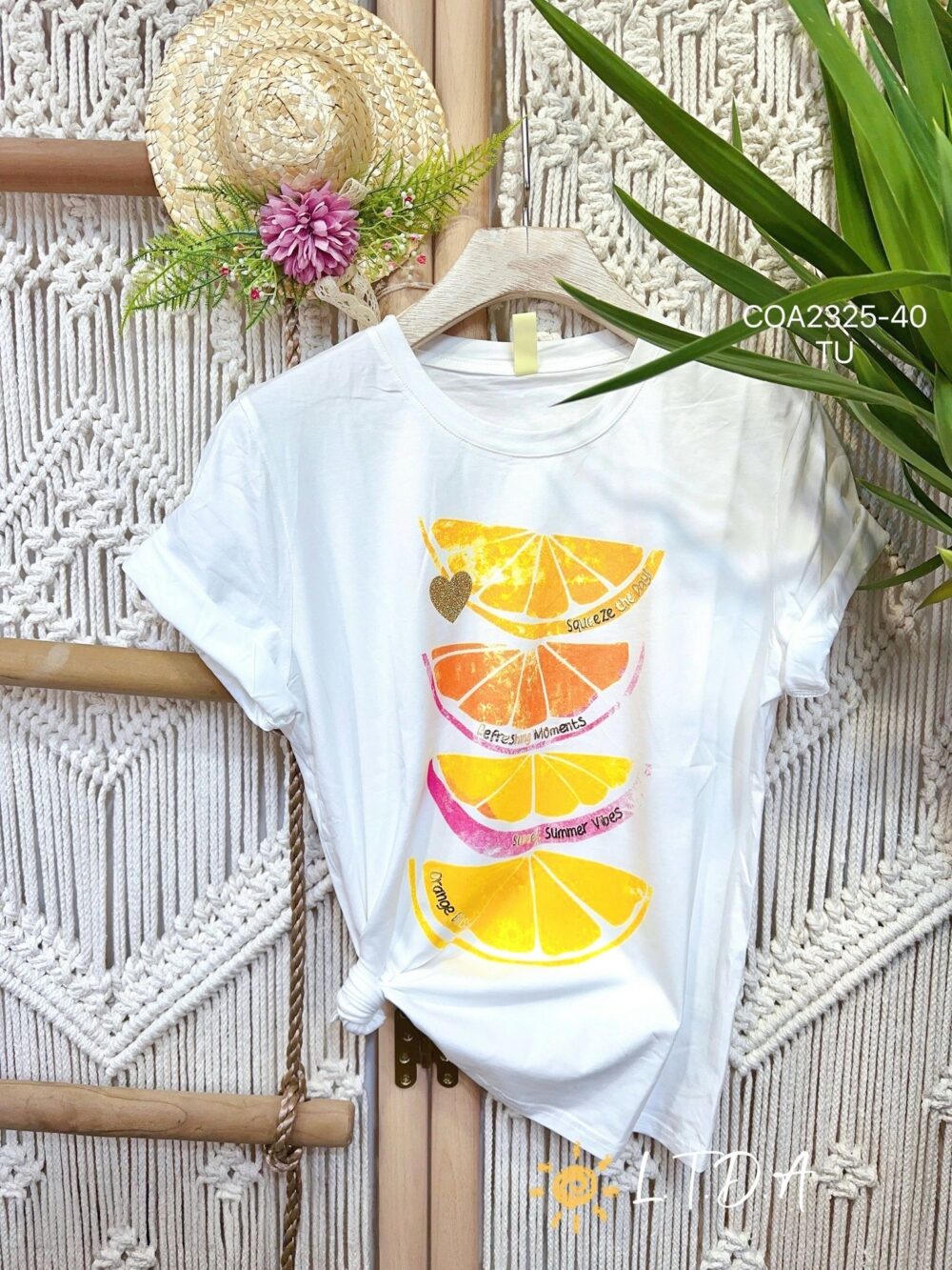 Camiseta naranjas