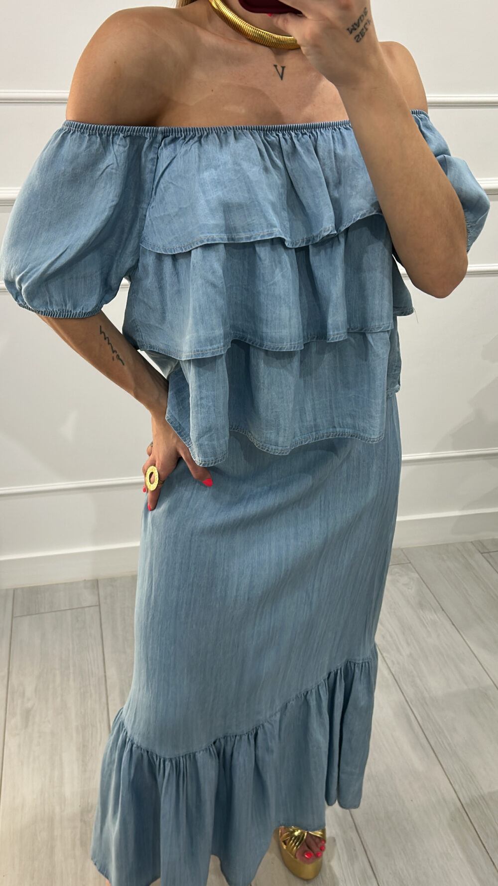 Blusa vaquera - Imagen 2