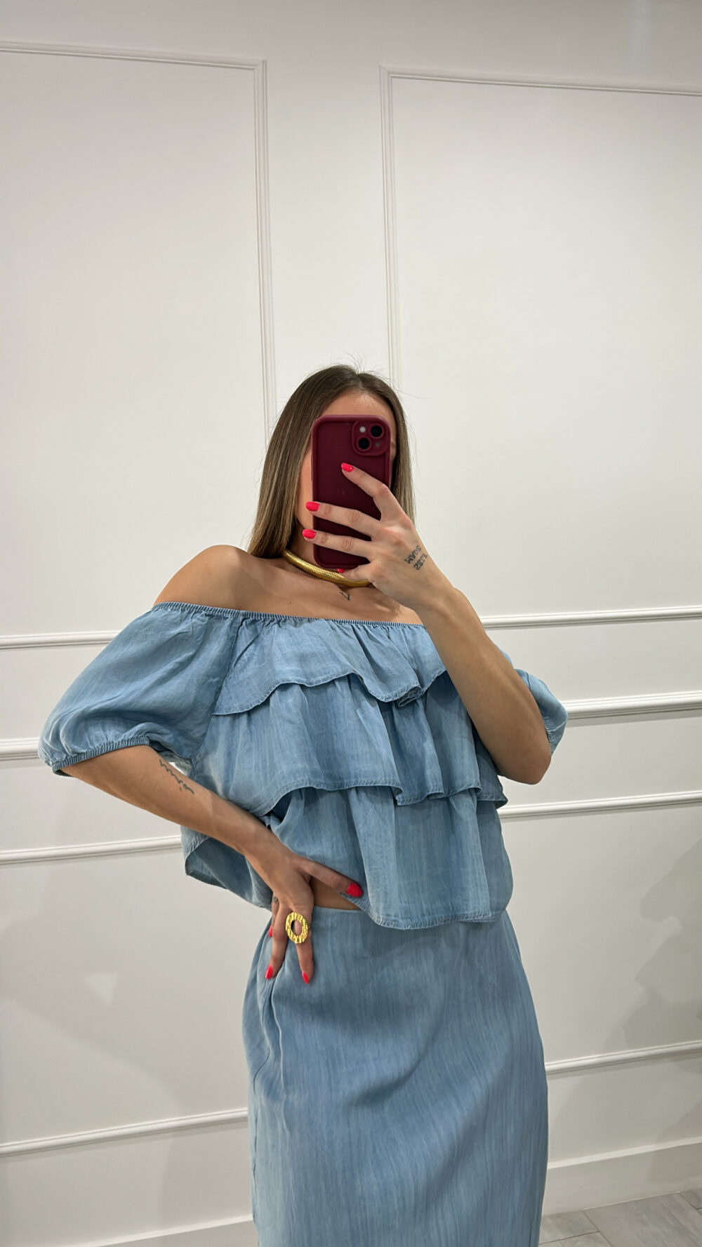 Blusa vaquera