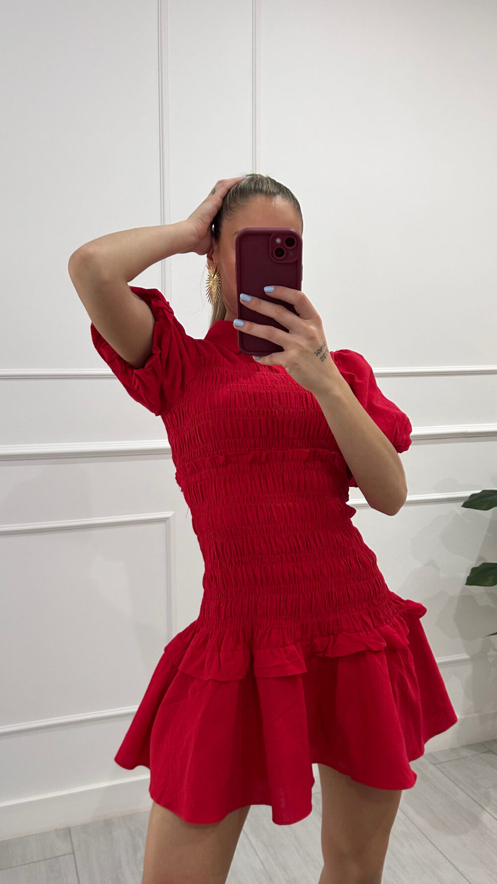 VESTIDO ROJO