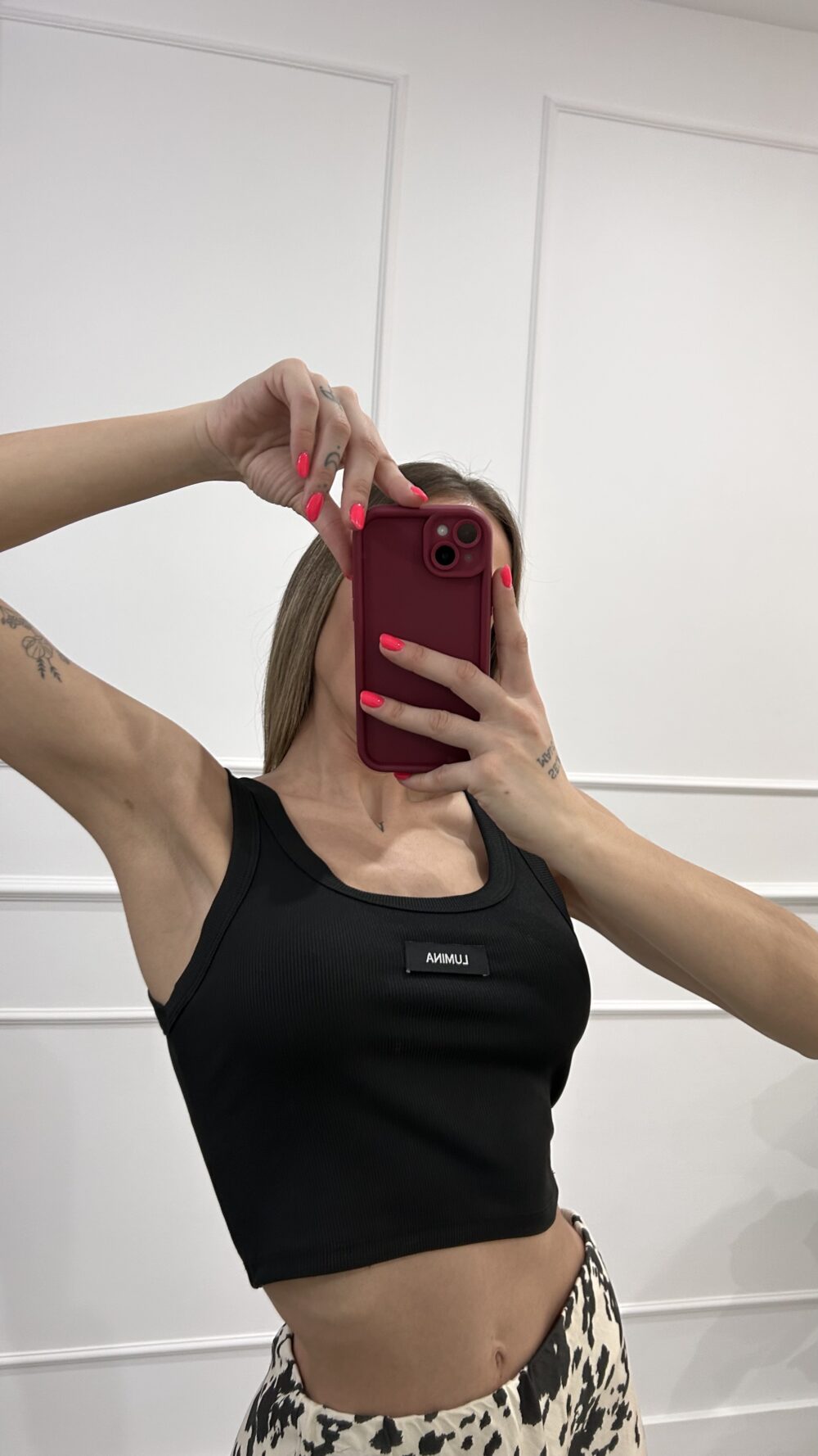 Top Lumina negro