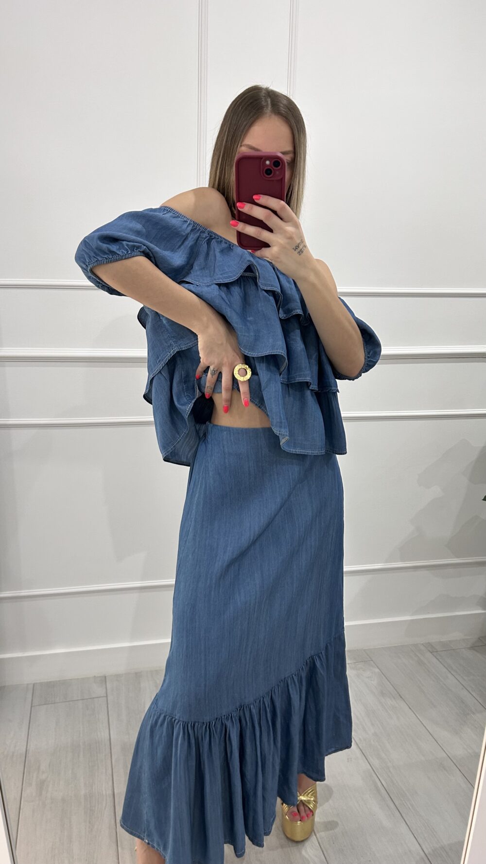 Blusa vaquera