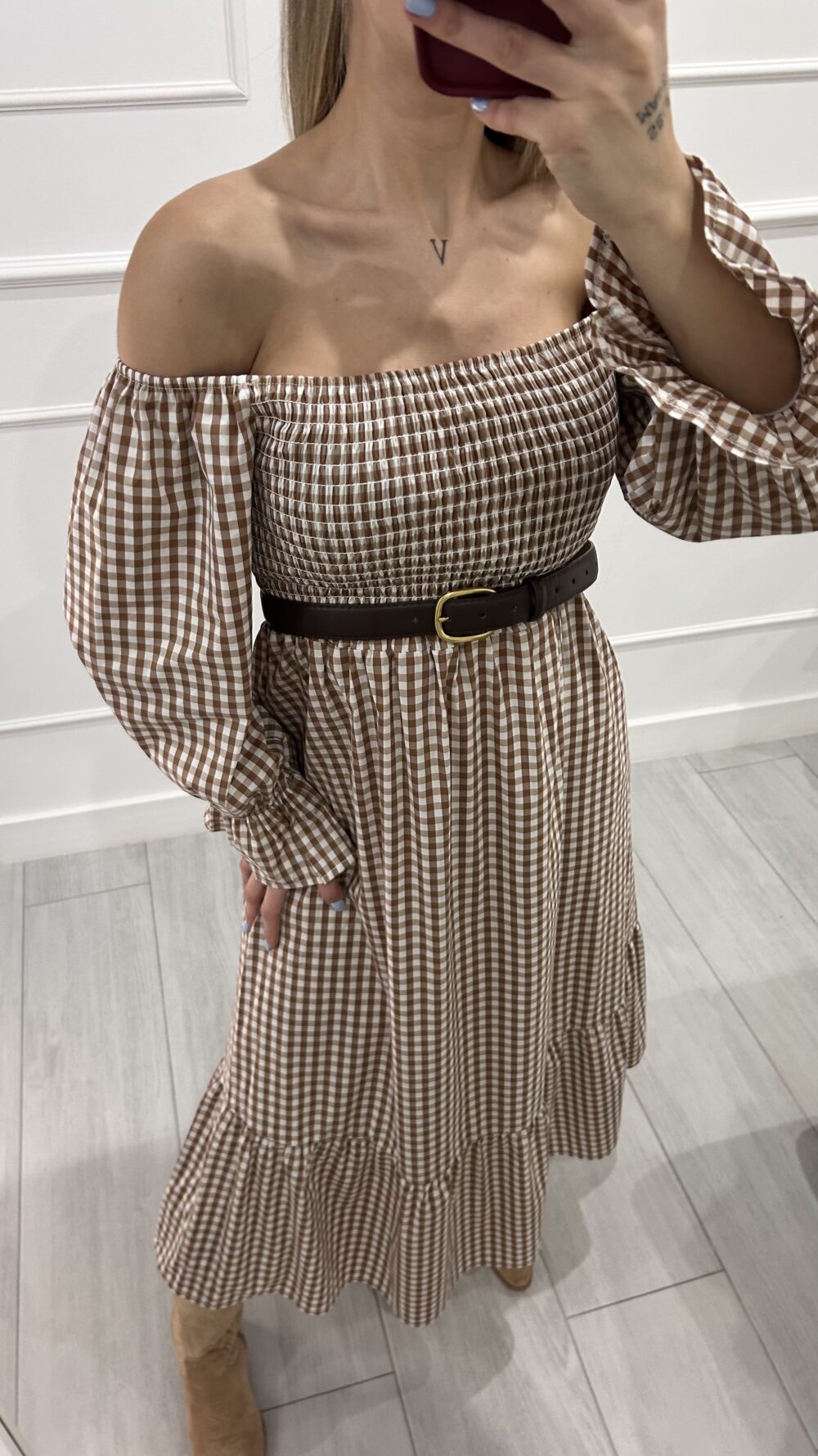 Vestido Vichy
