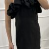 VESTIDO VOLANTE SATINADO - Imagen 2