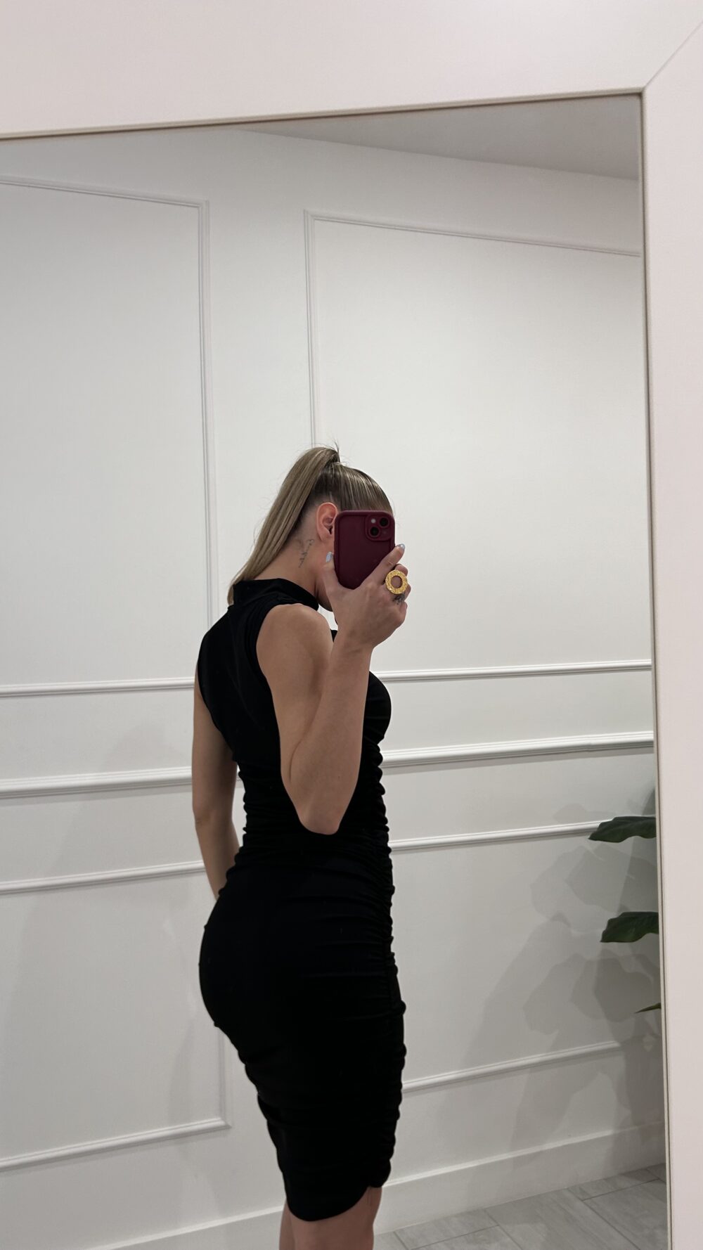VESTIDO PLISADO - Imagen 3