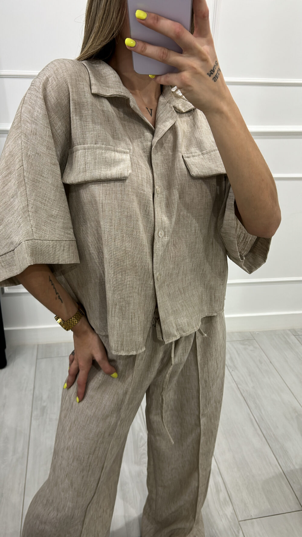Conjunto mía taupe - Imagen 3
