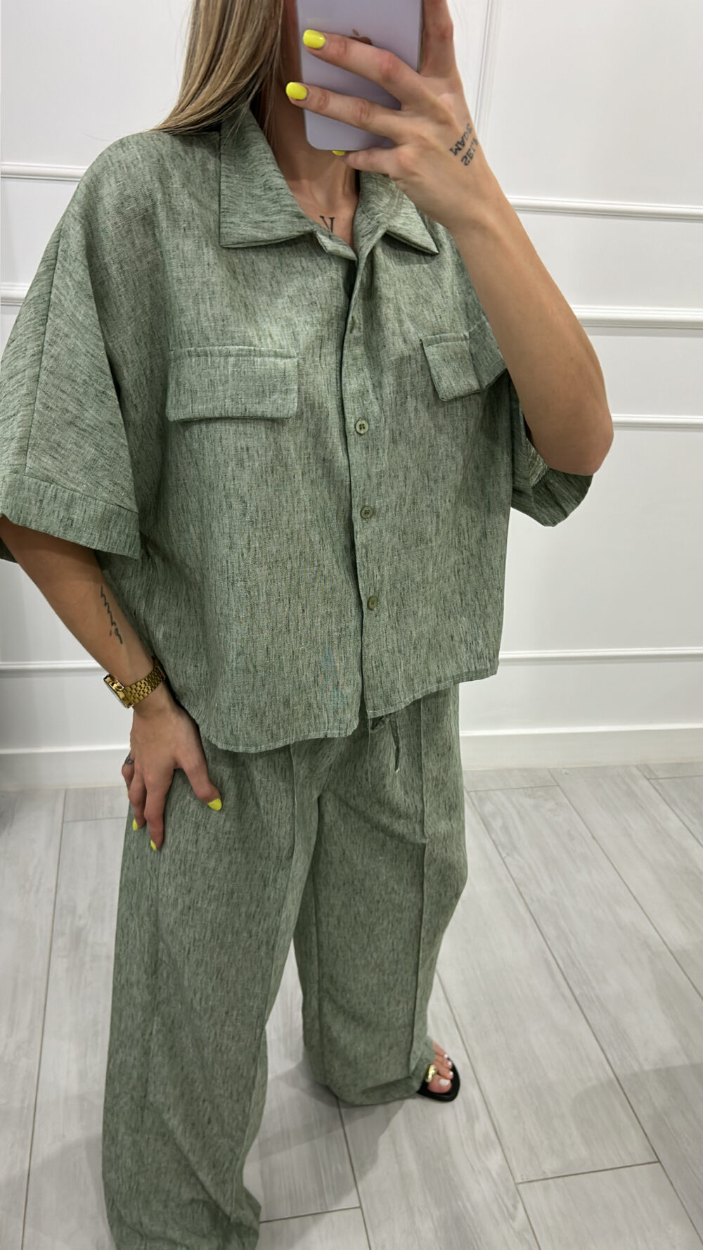 Conjunto mía verde - Imagen 3