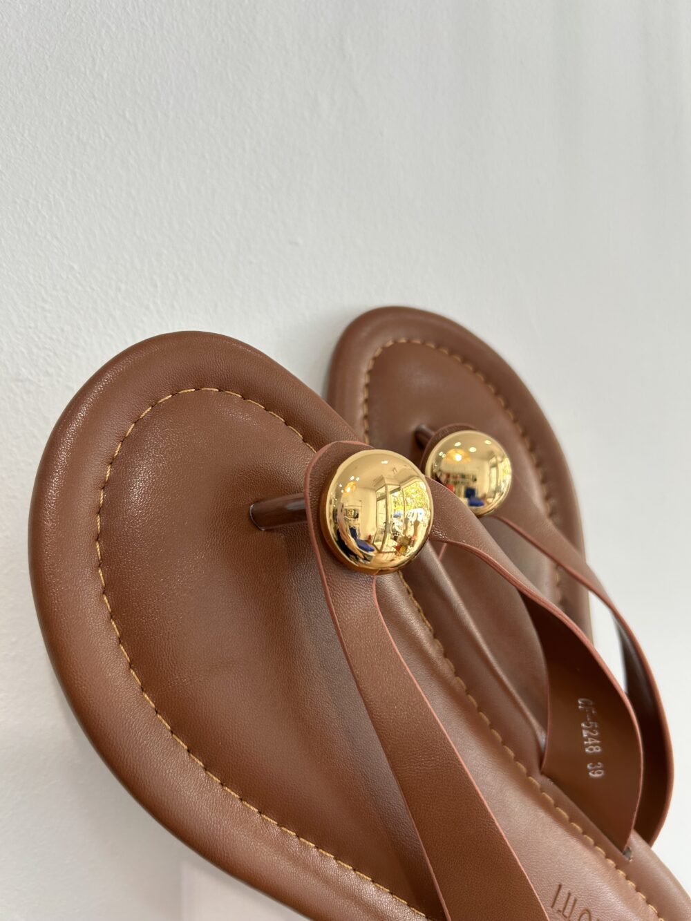 Sandalia camel - Imagen 2