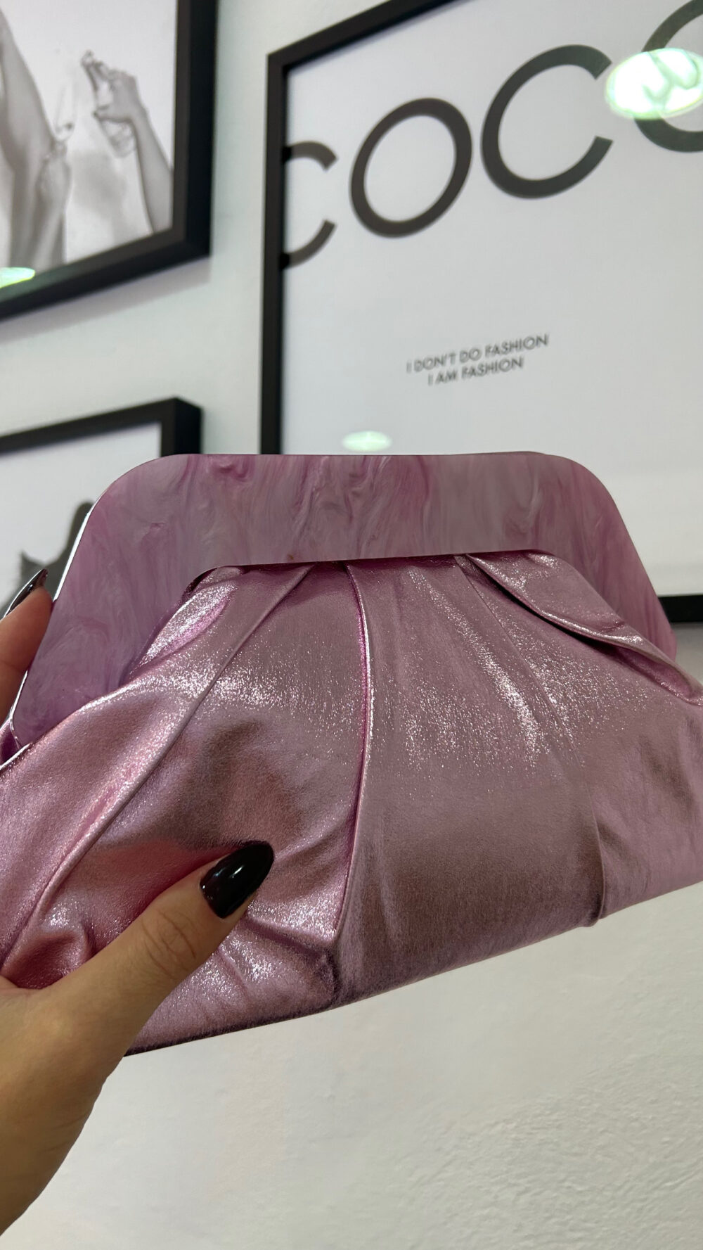 Bolso metalizado