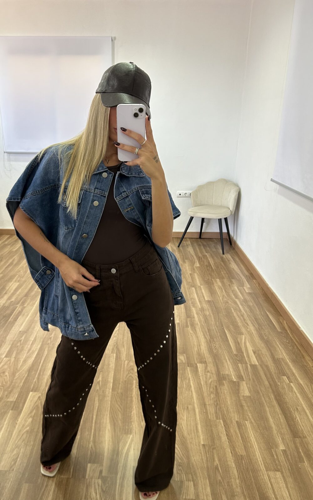 Wide leg chocolate