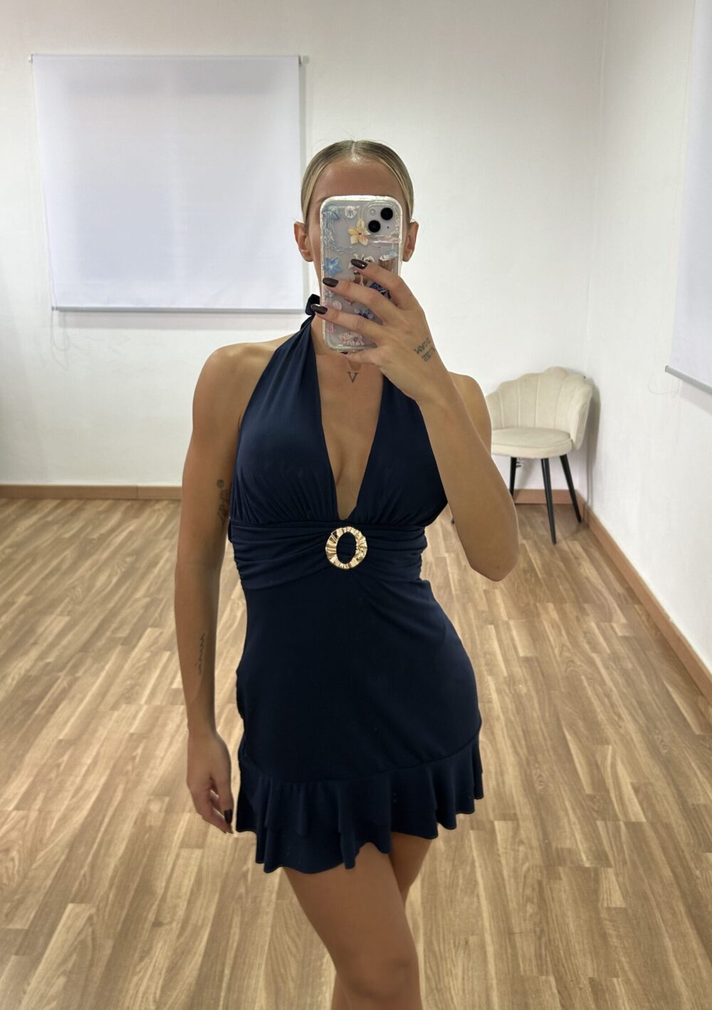 VESTIDO AZUL NOCHE