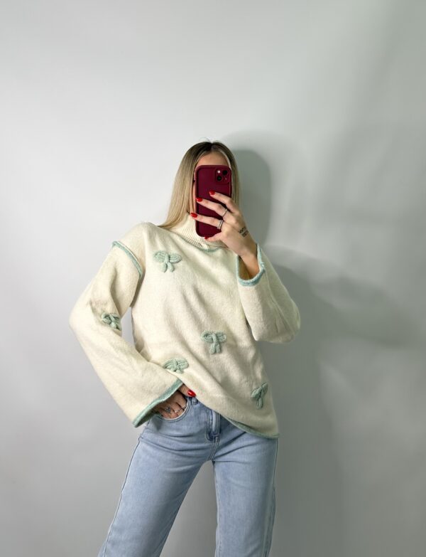 Jersey lazos turquesa