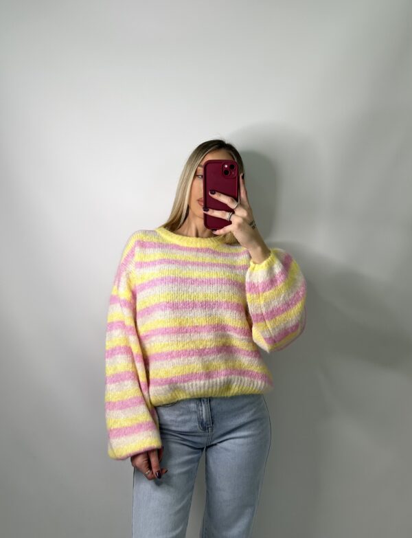 Jersey rayas amarillo