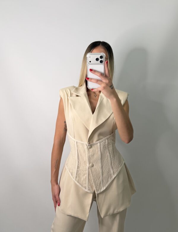 Conjunto Ross beige