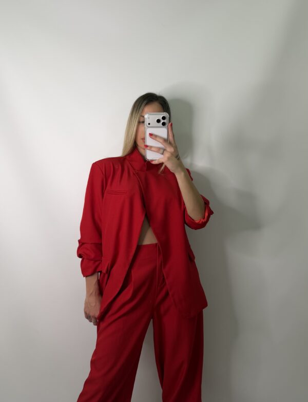 Pantalón vestir abullonado