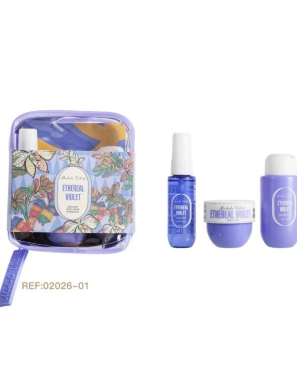 SET BODY CREAM BODY MIST Y SHOWER ETHEREAL VIOLET