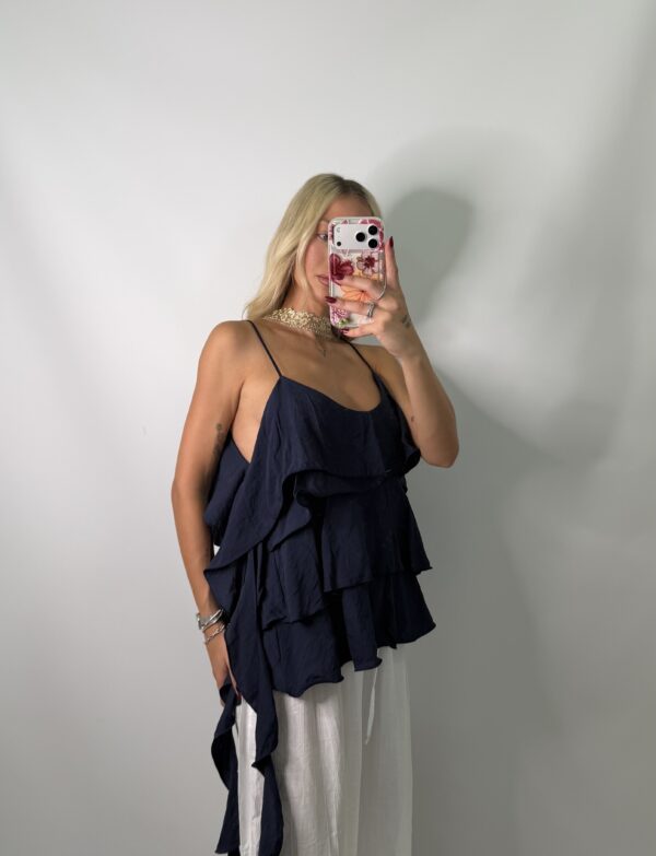 Blusa azul marino