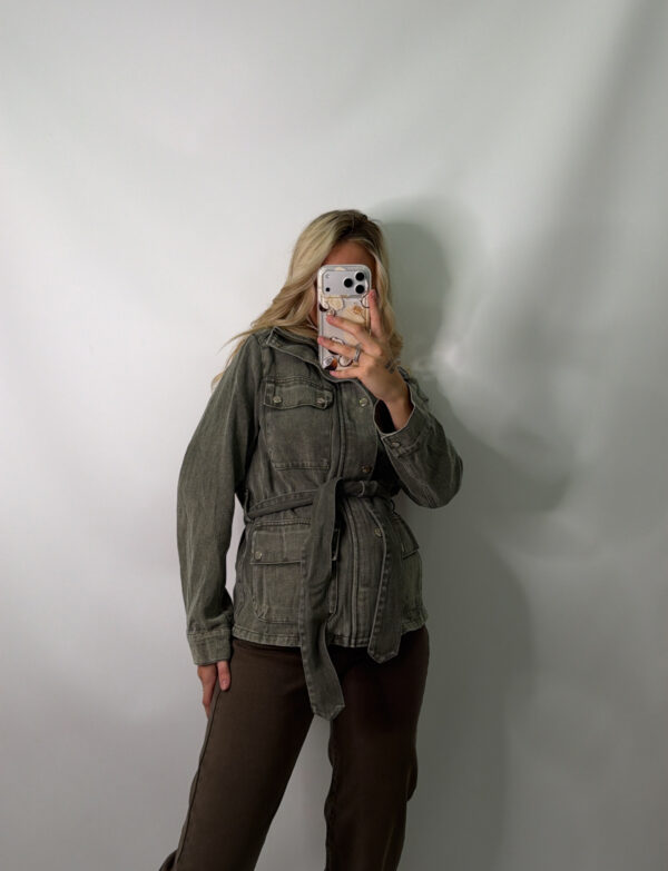 Pantalón wide camel